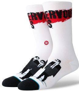 ΚΑΛΤΣΕΣ STANCE M545C19RES-WHT RESERVOIR DOGS (L) ΚΑΛΤΣΕΣ STANCE M545C19RES-WHT RESERVOIR DOGS (L)
