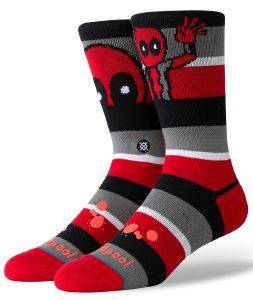  STANCE U558C19DEA-RED DEADPOOL STRIPE (M)