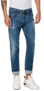 JEANS REPLAY ANBASS SLIM HYPERFLEX BIO M914Y .000.661 A06 ΜΠΛΕ