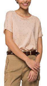 T-SHIRT REPLAY WITH GLITTER STARS W3322C.000.22830G ������� ��� (S)