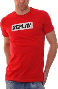 T-SHIRT REPLAY WITH REPLAY WRITING M3003 .000.2660 ΚΟΚΚΙΝΟ (XL) T-SHIRT REPLAY WITH REPLAY WRITING M3003 .000.2660 ΚΟΚΚΙΝΟ (XL)