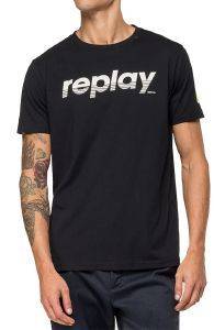 T-SHIRT REPLAY M3005 .000.2660 ΜΑΥΡΟ (M) T-SHIRT REPLAY M3005 .000.2660 ΜΑΥΡΟ (M)