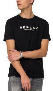 T-SHIRT REPLAY WITH REPLAY WRITING M3006 .000.2660  (XL)