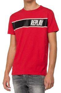 T-SHIRT REPLAY WITH REPLAY PRINT M3004 .000.2660 ΚΟΚΚΙΝΟ (M) T-SHIRT REPLAY WITH REPLAY PRINT M3004 .000.2660 ΚΟΚΚΙΝΟ (M)