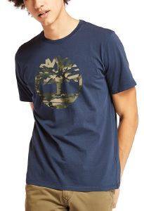 T-SHIRT TIMBERLAND KENNEBEC RIVER CAMO TREE TB0A216P   (L)