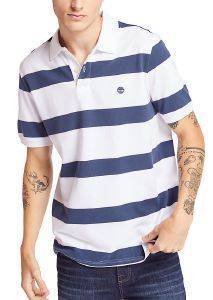 T- SHIRT POLO TIMBERLAND MILLERS RIVER STRIPE TB0A1ZT5 ΛΕΥΚΟ/ΣΚΟΥΡΟ ΜΠΛΕ (XXL) T- SHIRT POLO TIMBERLAND MILLERS RIVER STRIPE TB0A1ZT5 ΛΕΥΚΟ/ΣΚΟΥΡΟ ΜΠΛΕ (XXL)