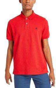 T- SHIRT POLO TIMBERLAND MILLERS RIVER TB0A1YQV ΚΟΚΚΙΝΟ (M) T- SHIRT POLO TIMBERLAND MILLERS RIVER TB0A1YQV ΚΟΚΚΙΝΟ (M)