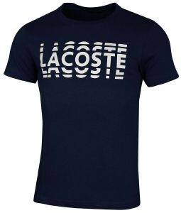 T-SHIRT LACOSTE TH4804 525 ΣΚΟΥΡΟ ΜΠΛΕ/ΛΕΥΚΟ (XXL) T-SHIRT LACOSTE TH4804 525 ΣΚΟΥΡΟ ΜΠΛΕ/ΛΕΥΚΟ (XXL)