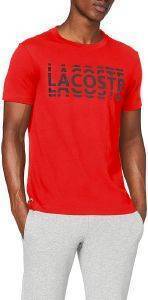 T-SHIRT LACOSTE TH4804 G64 ΚΟΚΚΙΝΟ/ΜΑΥΡΟ (XXL) T-SHIRT LACOSTE TH4804 G64 ΚΟΚΚΙΝΟ/ΜΑΥΡΟ (XXL)