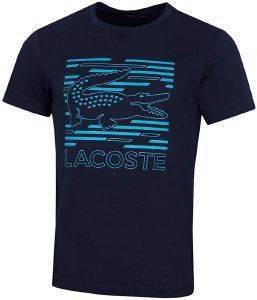 T-SHIRT LACOSTE TH4834 S0Z ΣΚΟΥΡΟ ΜΠΛΕ/ΤΥΡΚΟΥΑΖ (XXXL) T-SHIRT LACOSTE TH4834 S0Z ΣΚΟΥΡΟ ΜΠΛΕ/ΤΥΡΚΟΥΑΖ (XXXL)