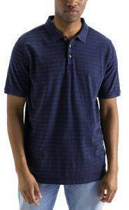 T-SHIRT POLO CAMEL ACTIVE STRIPED C89-409450-3P06-19 ΜΠΛΕ (M) T-SHIRT POLO CAMEL ACTIVE STRIPED C89-409450-3P06-19 ΜΠΛΕ (M)