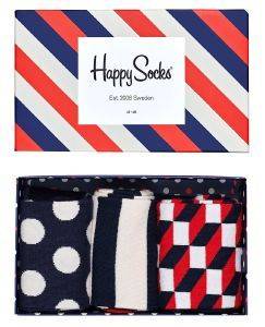   HAPPY SOCKS TRIPE XSTR05-6000 GIFT BOX 3 (41-46)