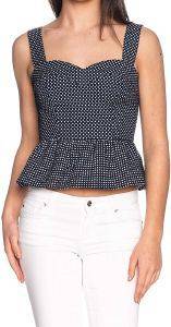 TOP GUESS NADINE ΠΟΥΑ W0GH77WCUE0 ΣΚΟΥΡΟ ΜΠΛΕ (L) TOP GUESS NADINE ΠΟΥΑ W0GH77WCUE0 ΣΚΟΥΡΟ ΜΠΛΕ (L)