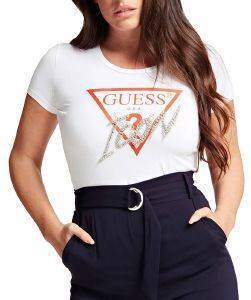 Τ-SHIRT GUESS ICON LOGO W0GI08J1300 ΛΕΥΚΟ (S) Τ-SHIRT GUESS ICON LOGO W0GI08J1300 ΛΕΥΚΟ (S)