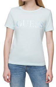 -SHIRT GUESS SATINETTE FRONT LOGO W0GI18K46D0  (S)