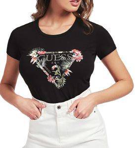 Τ-SHIRT GUESS LORY TRIANGLE LOGO W0GI33J1300 ΜΑΥΡΟ (S) Τ-SHIRT GUESS LORY TRIANGLE LOGO W0GI33J1300 ΜΑΥΡΟ (S)