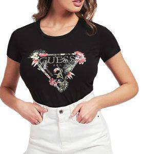 -SHIRT GUESS LORY TRIANGLE LOGO W0GI33J1300  (L)
