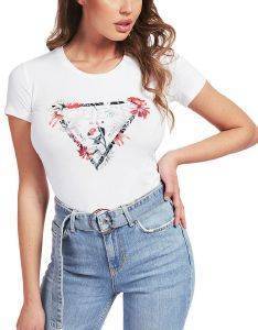 -SHIRT GUESS LORY TRIANGLE LOGO W0GI33J1300  (XL)