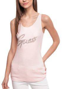 TOP GUESS BABE FRONT LOGO TANK W0GI73K1810 ΡΟΖ (L) TOP GUESS BABE FRONT LOGO TANK W0GI73K1810 ΡΟΖ (L)