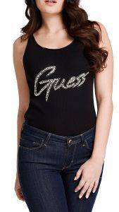 TOP GUESS BABE FRONT LOGO TANK W0GI73K1810 ΜΑΥΡΟ (L) TOP GUESS BABE FRONT LOGO TANK W0GI73K1810 ΜΑΥΡΟ (L)