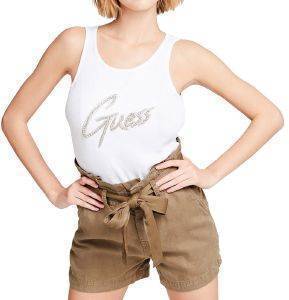 TOP GUESS BABE FRONT LOGO TANK W0GI73K1810 ΛΕΥΚΟ (M) TOP GUESS BABE FRONT LOGO TANK W0GI73K1810 ΛΕΥΚΟ (M)
