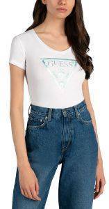 -SHIRT GUESS PEACE SATIN APPLICATION W0GI77J1300  (M)