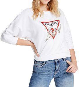  GUESS ICON FLEECE LOGO W0GQ18K68I0  (XS)