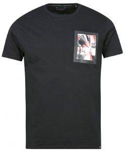 T-SHIRT FUNKY BUDDHA FBM00104504 ΜΑΥΡΟ (XXL) T-SHIRT FUNKY BUDDHA FBM00104504 ΜΑΥΡΟ (XXL)
