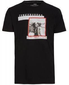 T-SHIRT FUNKY BUDDHA FBM00105204 ΜΑΥΡΟ (L) T-SHIRT FUNKY BUDDHA FBM00105204 ΜΑΥΡΟ (L)