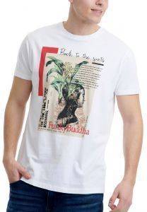 T-SHIRT FUNKY BUDDHA FBM00106004  (S)