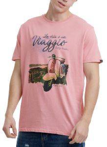 T-SHIRT FUNKY BUDDHA FBM00106804 ΑΝΟΙΧΤΟ ΡΟΖ (L) T-SHIRT FUNKY BUDDHA FBM00106804 ΑΝΟΙΧΤΟ ΡΟΖ (L)