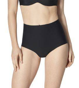 TRIUMPH ΛΑΣΤΕΞ TRIUMPH MEDIUM SHAPING SERIES HIGHWAIST PANTY ΜΑΥΡΟ