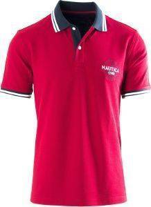 T-SHIRT POLO NAUTICA K01100 ΣΚΟΥΡΟ ΚΟΚΚΙΝΟ (S) T-SHIRT POLO NAUTICA K01100 ΣΚΟΥΡΟ ΚΟΚΚΙΝΟ (S)