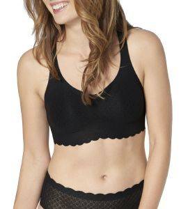 ΜΠΟΥΣΤΑΚΙ SLOGGI ZERO FEEL LACE TOP ΜΑΥΡΟ (L) ΜΠΟΥΣΤΑΚΙ SLOGGI ZERO FEEL LACE TOP ΜΑΥΡΟ (L)