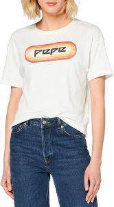 T-SHIRT PEPE JEANS PAULA PL504476 ΕΚΡΟΥ (L) T-SHIRT PEPE JEANS PAULA PL504476 ΕΚΡΟΥ (L)