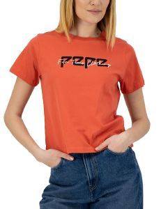 PEPE JEANS T-SHIRT PEPE JEANS PEARL PL504479 ΚΟΚΚΙΝΟ