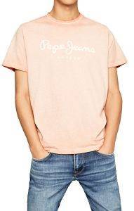 T-SHIRT PEPE JEANS WEST SIR PM504032 ΡΟΖ (L) T-SHIRT PEPE JEANS WEST SIR PM504032 ΡΟΖ (L)