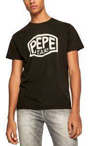 T-SHIRT PEPE JEANS EARNEST PM507139 ΜΑΥΡΟ (XL) T-SHIRT PEPE JEANS EARNEST PM507139 ΜΑΥΡΟ (XL)