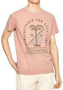 T-SHIRT PEPE JEANS JONAH PM507156 ΡΟΖ (L) T-SHIRT PEPE JEANS JONAH PM507156 ΡΟΖ (L)