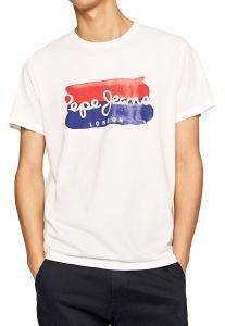 T-SHIRT PEPE JEANS MILBURN PM507169 ΛΕΥΚΟ (XXL) T-SHIRT PEPE JEANS MILBURN PM507169 ΛΕΥΚΟ (XXL)