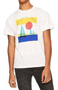 T-SHIRT PEPE JEANS MONTANA PM507173 ΛΕΥΚΟ