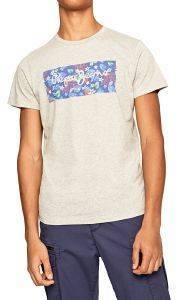 T-SHIRT PEPE JEANS MORTON PM507176 ΓΚΡΙ ΜΕΛΑΝΖΕ (XL) T-SHIRT PEPE JEANS MORTON PM507176 ΓΚΡΙ ΜΕΛΑΝΖΕ (XL)