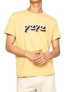 T-SHIRT PEPE JEANS THEO PM507191 ΚΙΤΡΙΝΟ (L) T-SHIRT PEPE JEANS THEO PM507191 ΚΙΤΡΙΝΟ (L)