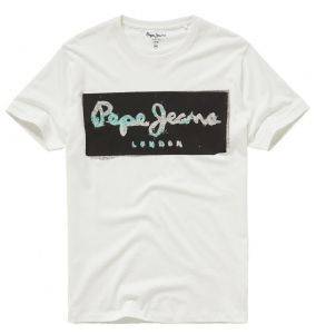 T-SHIRT PEPE JEANS POPLAR PM507225 ΜΠΕΖ (L) T-SHIRT PEPE JEANS POPLAR PM507225 ΜΠΕΖ (L)