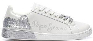 ΠΑΠΟΥΤΣΙ PEPE JEANS BROMPTON SEQUINS PLS30965 ΑΣΗΜΙ/ΛΕΥΚΟ (36) ΠΑΠΟΥΤΣΙ PEPE JEANS BROMPTON SEQUINS PLS30965 ΑΣΗΜΙ/ΛΕΥΚΟ (36)