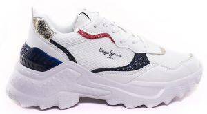 ΠΑΠΟΥΤΣΙ PEPE JEANS ECCLES CLEX PLS31000 ΛΕΥΚΟ (39) ΠΑΠΟΥΤΣΙ PEPE JEANS ECCLES CLEX PLS31000 ΛΕΥΚΟ (39)