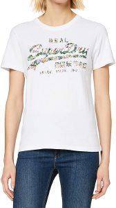 T-SHIRT SUPERDRY GLOSS FLORAL ENTRY W1010042A  (S)