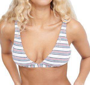 BIKINI TOP SUPERDY EDIT STRIPE W3010011A TRIANGLE ΛΕΥΚΟ (S) BIKINI TOP SUPERDY EDIT STRIPE W3010011A TRIANGLE ΛΕΥΚΟ (S)