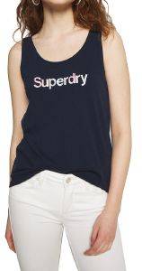 TOP SUPERDRY SWISS LOGO EMB CLASSIC VEST W6010056A  