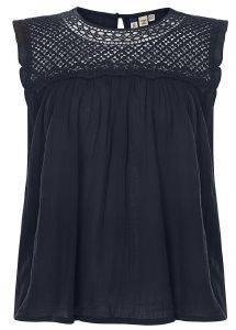 TOP SUPERDRY ELLISON TEXTURED LACE W6010069A ECLIPSE NAVY (S) TOP SUPERDRY ELLISON TEXTURED LACE W6010069A ECLIPSE NAVY (S)